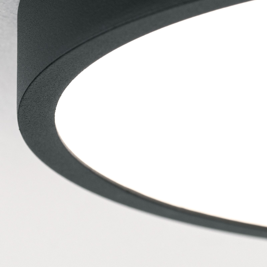 LED Plafonjera BULLY LED/12W/230V pr. 14 cm crno