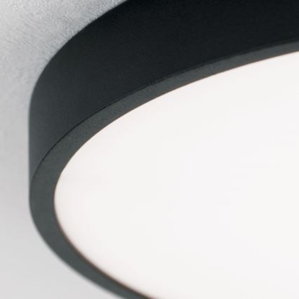 LED Plafonjera BULLY LED/28W/230V pr. 28 cm crno