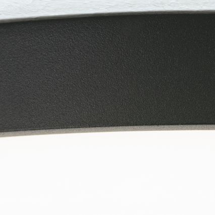 LED Plafonjera BULLY LED/28W/230V pr. 28 cm crno