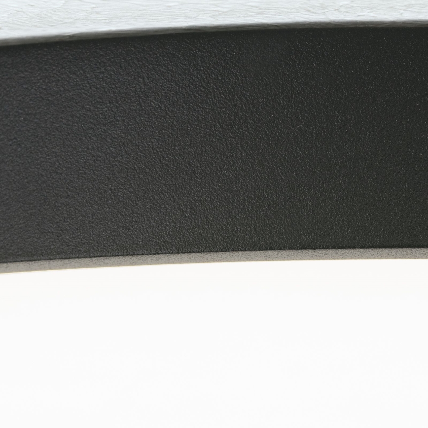 LED Plafonjera BULLY LED/28W/230V pr. 28 cm crno