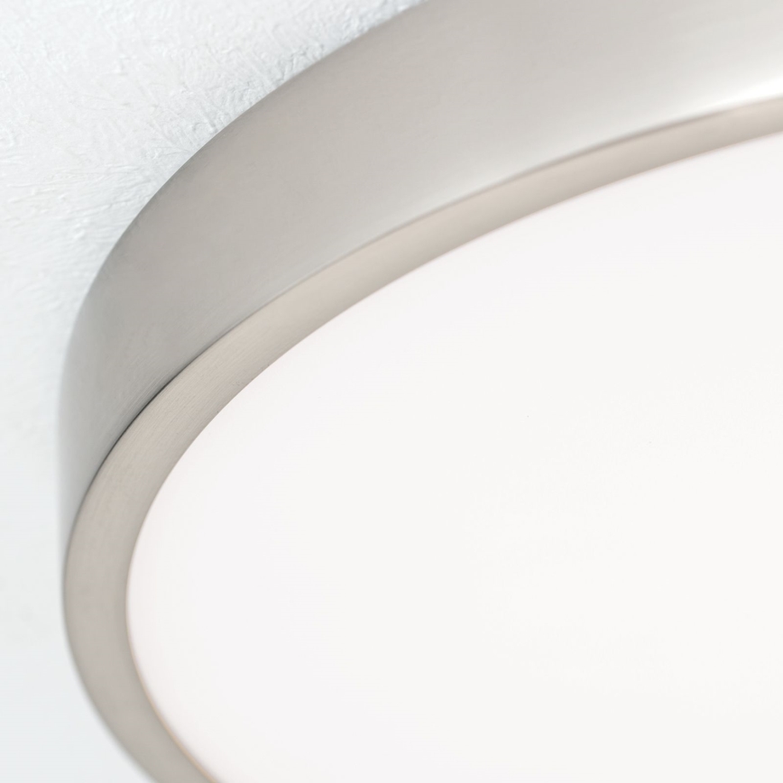 LED Plafonjera BULLY LED/28W/230V pr. 28 cm mat krom