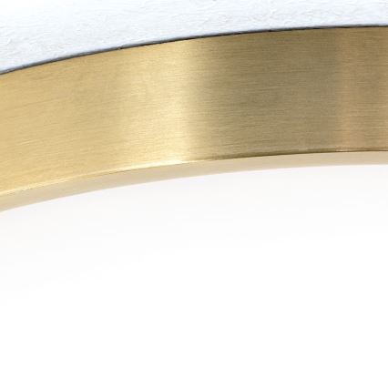 LED Plafonjera BULLY LED/28W/230V pr. 28 cm zlatna
