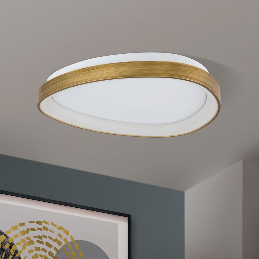 LED Plafonjera CHARLIE LED/35W/230V pr. 45 cm zlatna