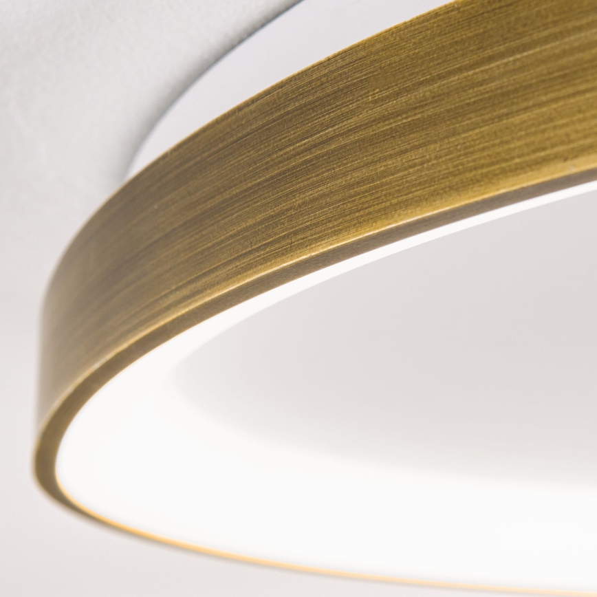 LED Plafonjera CHARLIE LED/48W/230V pr. 65 cm zlatna