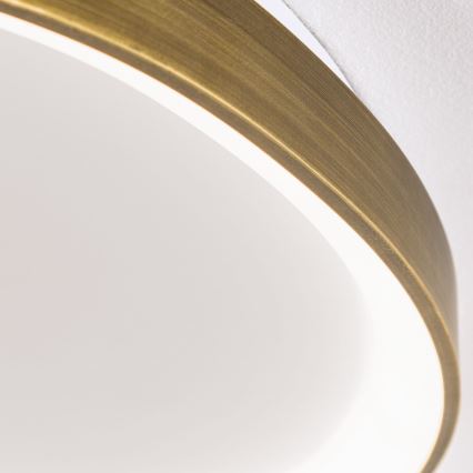 LED Plafonjera CHARLIE LED/48W/230V pr. 65 cm zlatna