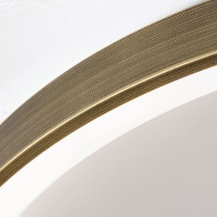 LED Plafonjera CHARLIE LED/72W/230V pr. 80 cm zlatna