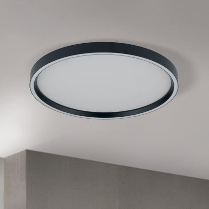 LED Prigušiva plafonjera MASCA LED/36W/230V 2700/3350/4000K pr. 40 cm crno