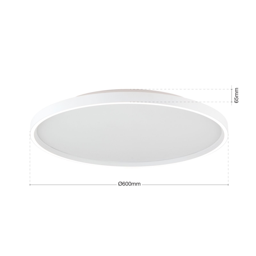 LED Prigušiva plafonjera MASCA LED/47W/230V 2700/3350/4000K pr. 60 cm bela