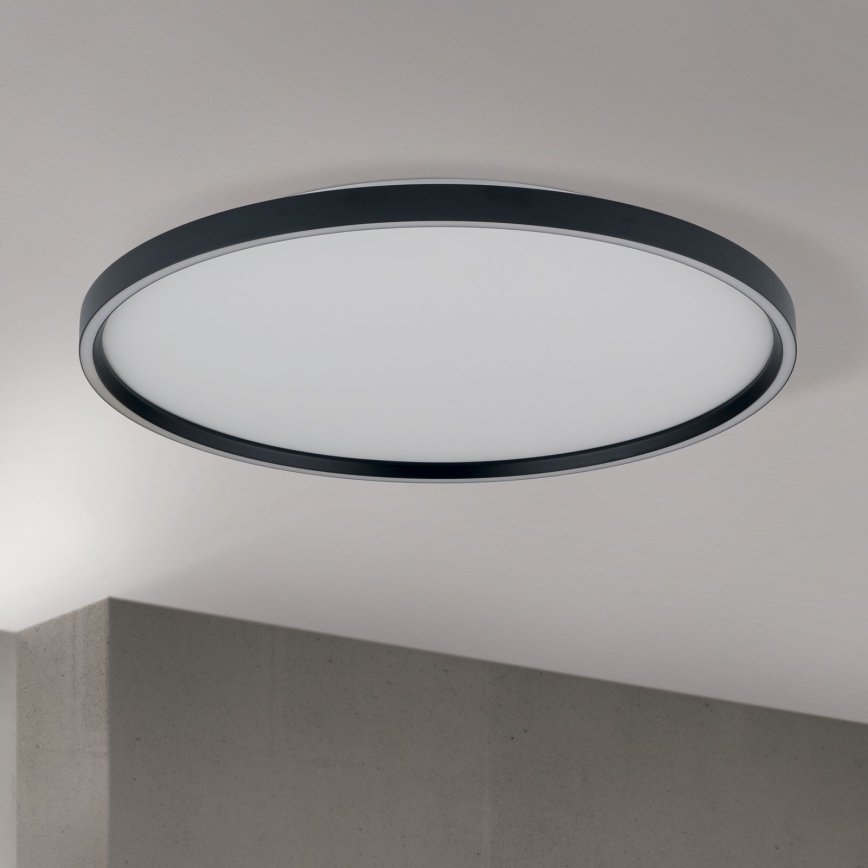 LED Prigušiva plafonjera MASCA LED/47W/230V 2700/3350/4000K pr. 60 cm crno