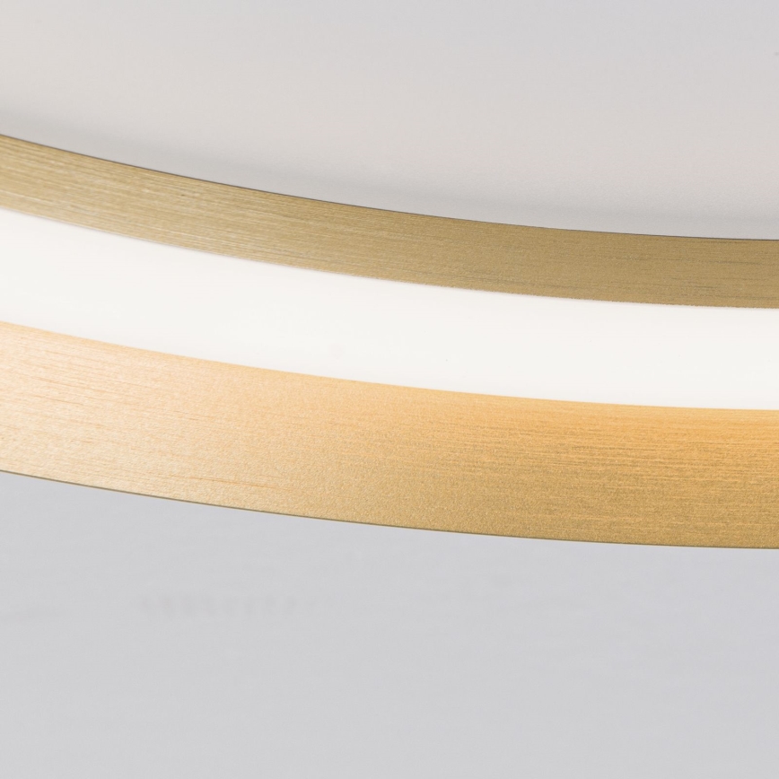 LED Prigušiva plafonjera MANTA LED/38W/230V 2700/3000/4000K pr. 45 cm zlatna
