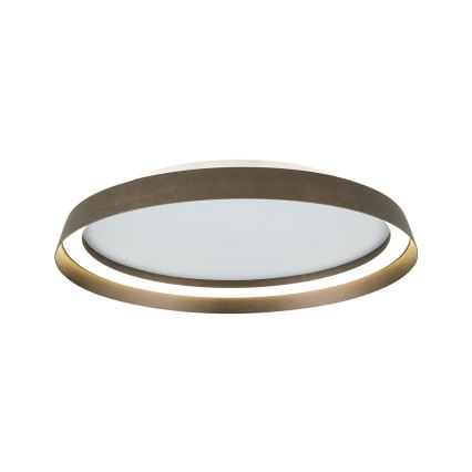 LED Prigušiva plafonjera MANTA LED/38W/230V 2700/3000/4000K pr. 45 cm braon