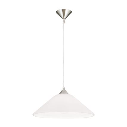 Luster na sajli GRADO 1xE27/60W/230V pr. 40 cm mat krom