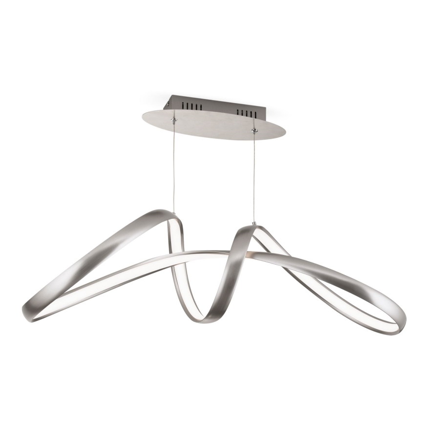 LED Prigušivi luster na sajli CIRCUS LED/36W/230V srebrno