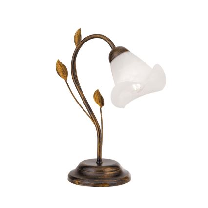 Stona lampa SISI 1xE14/40W/230V bronzana/patina