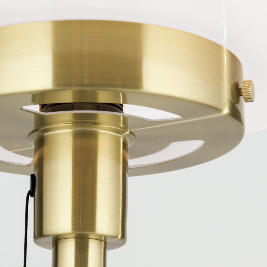 Stona lampa SPARTA 1xE27/40W/230V zlatna/crno