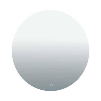 LED zidno ogledalo za kupatilo sa grejanjem i pozadinskim osvetljenjem FOCUS LED/30W/230V 3000/4200/6000K prečnik 100 cm IP44