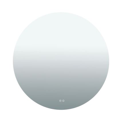 LED zidno kupatilsko ogledalo sa grejačem i pozadinskim osvetljenjem FOCUS LED/27W/230V 3000/4200/6000K Ø 80 cm IP44