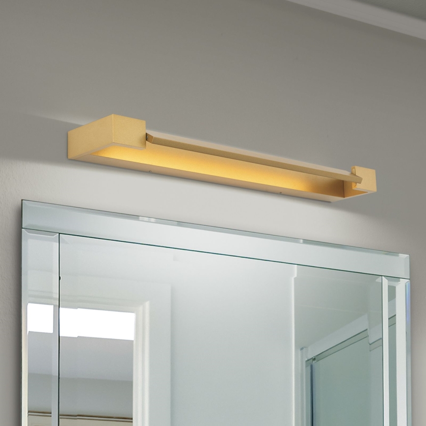 LED Rasveta za ogledalo u kupatilu MARILYN LED/18W/230V 60 cm IP44 zlatna