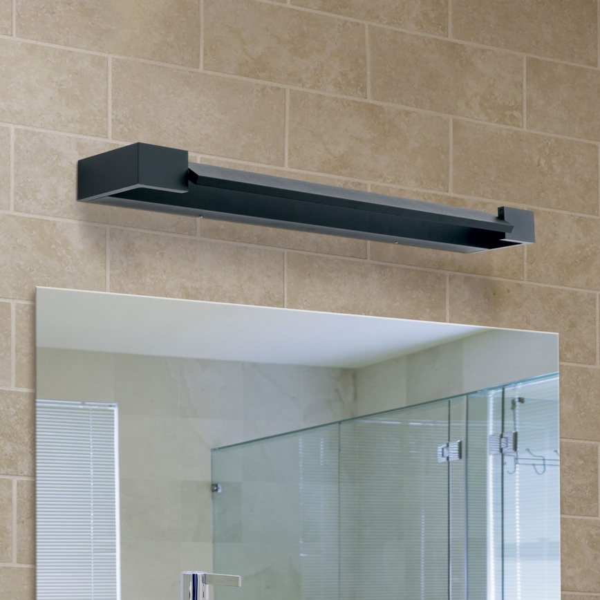 LED kupatilsko osvetljenje za ogledalo MARILYN LED/18W/230V 60 cm IP44 crno