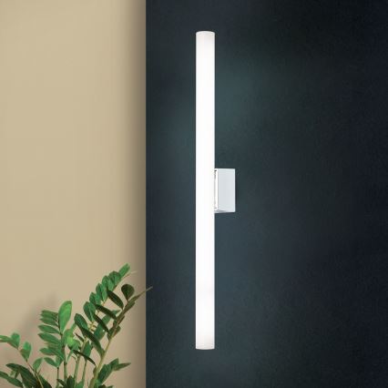 LED Zidna lampa VISAGIST 1xS14d/8W/230V bela