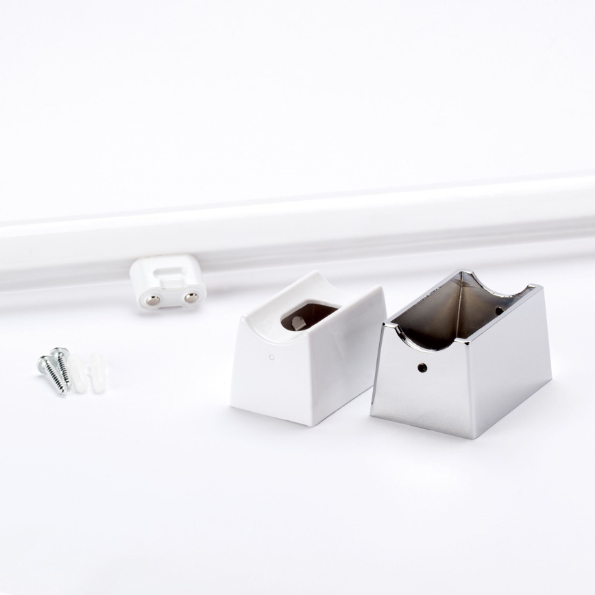 LED Zidna lampa VISAGIST 1xS14d/8W/230V bela