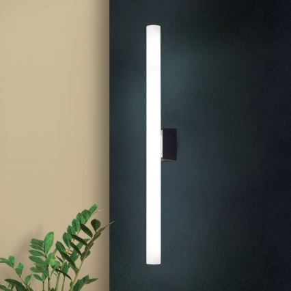 LED Zidna lampa VISAGIST 1xS14d/8W/230V crno