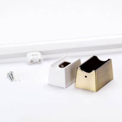 LED Zidna lampa VISAGIST 1xS14d/8W/230V mesing