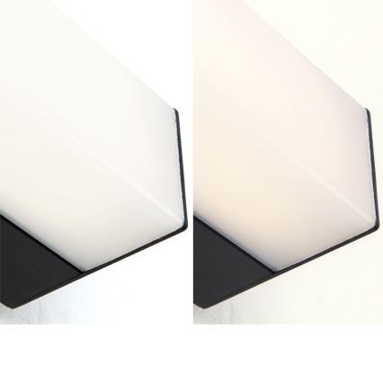 LED Rasveta za ogledalo u kupatilu HORIZON LED/12W/230V 3000/4000K 60 cm IP44 crno