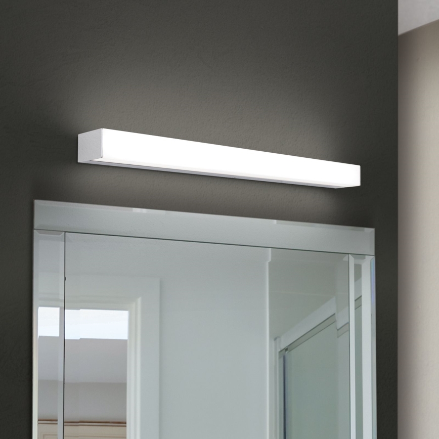 LED osvetljenje za kupatilsko ogledalo HORIZON LED/12W/230V 3000/4000K 60 cm IP44 srebrna