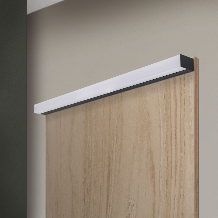 LED Rasveta za ogledalo u kupatilu HORIZON LED/18W/230V 3000/4000K 90 cm IP44 crno