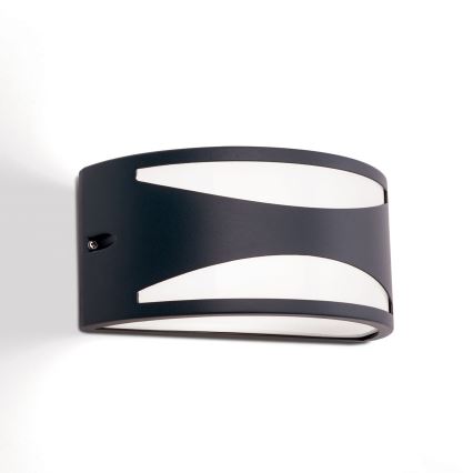 Spoljašnje zidno svetlo SHELL 1xE27/40W/230V IP54 antracit