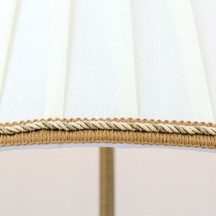 Podna lampa TONIA 2xE27/60W/230V 154 cm bela/bronzana