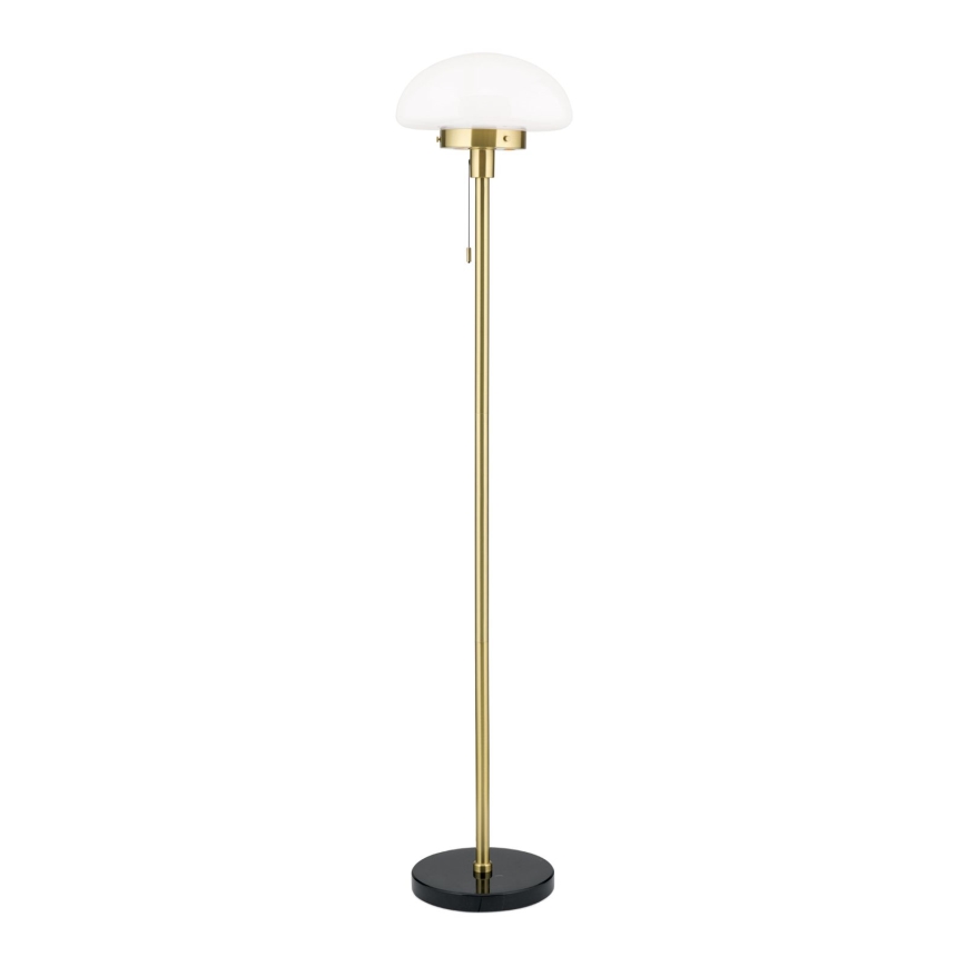Podna lampa SPARTA 1xE27/40W/230V zlatna/crno