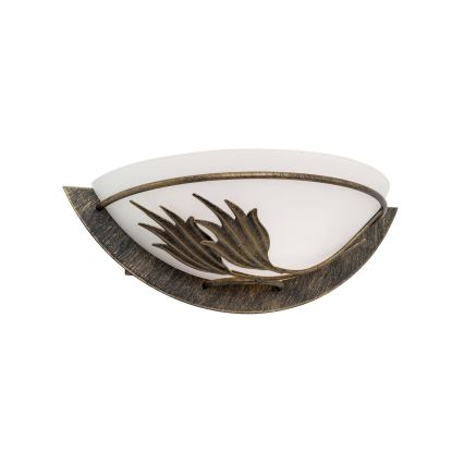 Zidna lampa FLEUR 1xE14/60W/230V bronzana