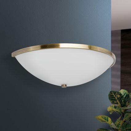 Zidna lampa AIDA 1xE14/40W/230V bronzana/patina