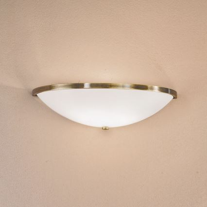 Zidna lampa AIDA 1xE14/40W/230V bronzana/patina