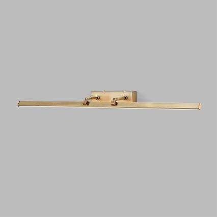 LED Lampa za slike PUBLIO LED/15W/230V 75 cm zlatna/patina