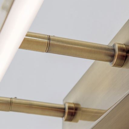 LED Lampa za slike PUBLIO LED/15W/230V 75 cm zlatna/patina