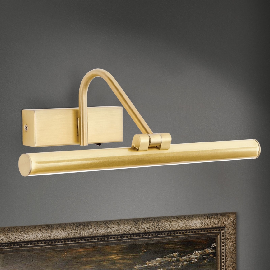 LED Lampa za slike PORTRAIT LED/6W/230V 30 cm zlatna