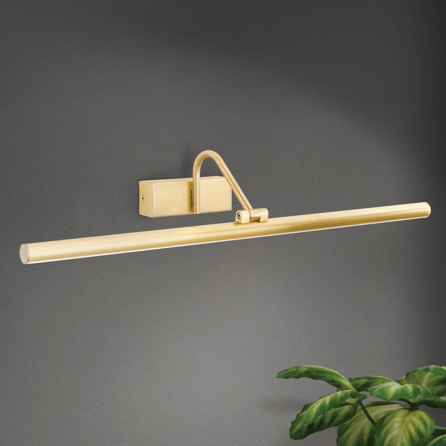 LED Lampa za slike PORTRAIT LED/12W/230V 60 cm zlatna