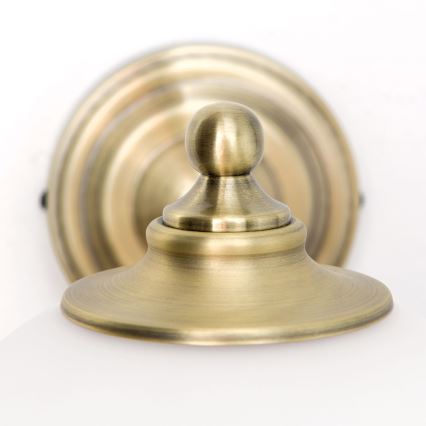 Zidna lampa OLD LAMP 1xE27/40W/230V bela/mesing