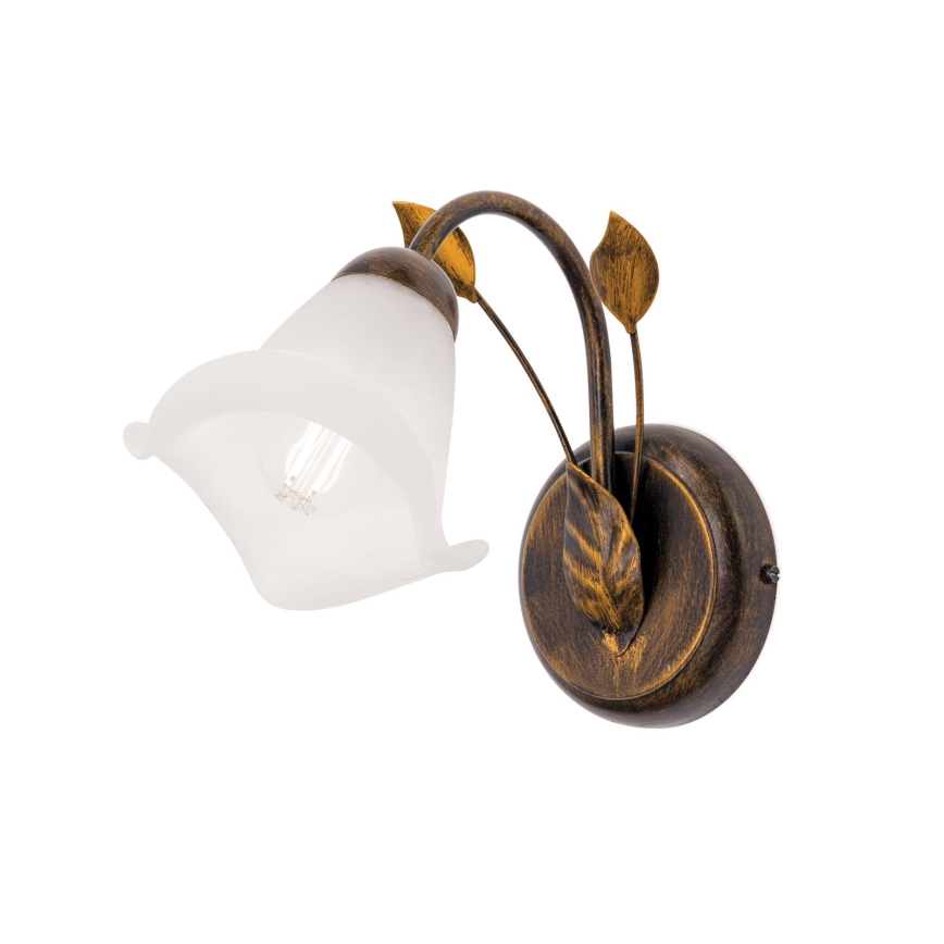 Zidna lampa SISI 1xE14/40W/230V bronzana/patina