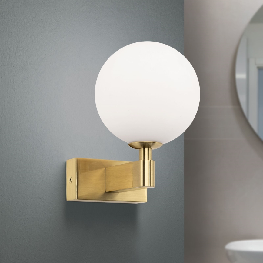 Zidna lampa za kupatilo MARA 1xG9/20W/230V IP44 zlatna