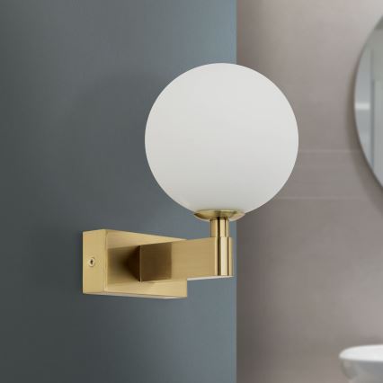 Zidna lampa za kupatilo MARA 1xG9/20W/230V IP44 zlatna