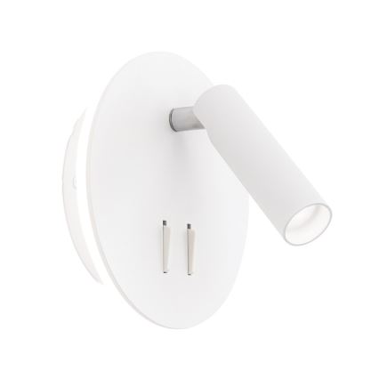LED Zidna reflektorska lampa LENNY LED/6W/230V + LED/3W bela
