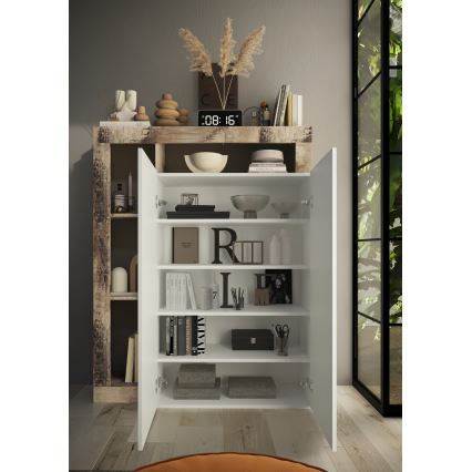 Ormar LENOR beli/javor