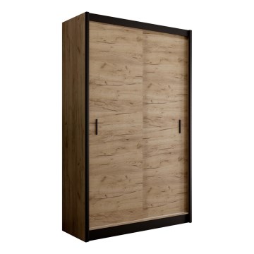 Ormar sa kliznim vratima SAPHIRA 150x215 cm hrast craft