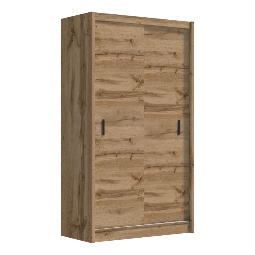 Ormar sa kliznim vratima SAPHIRA 150x215 cm hrast wotan