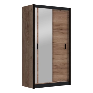 Ormar sa ogledalom SABRINA 120x215 cm hrast craft