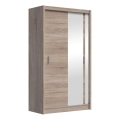 Ormar sa ogledalom SABRINA 120x215 cm, sonoma hrast